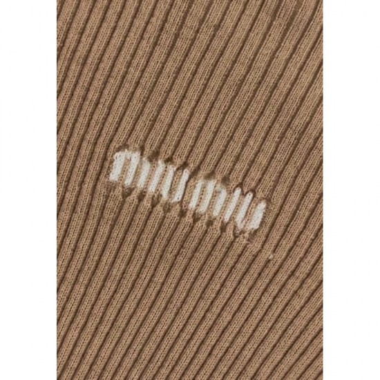 2025FW Long Sleeve Tops MIU MIU Miu Miu A must-see for fashionable girls A luxurious new item 2025FW Long Sleeve Tops MIU MIU Miu Miu A must-see for fashionable girls A luxurious new item