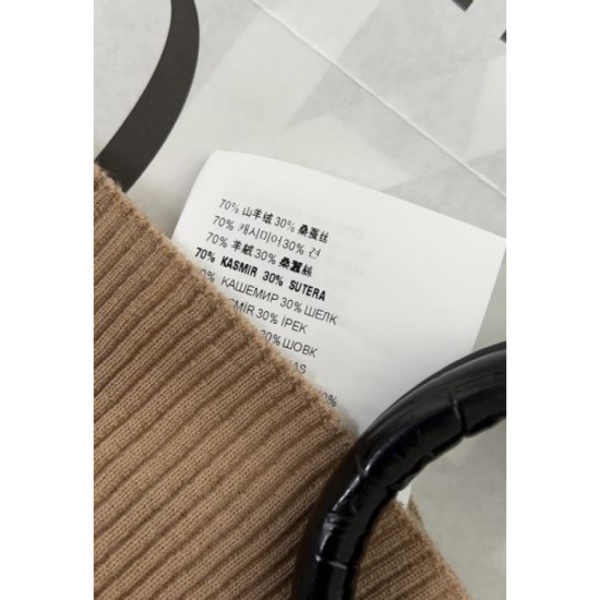 2025FW Long Sleeve Tops MIU MIU Miu Miu A must-see for fashionable girls A luxurious new item 2025FW Long Sleeve Tops MIU MIU Miu Miu A must-see for fashionable girls A luxurious new item