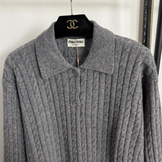 2025FW Knit MIU MIU Miu Miu Increases fashion High quality materials for outstanding attention 2025FW Knit MIU MIU Miu Miu Increases fashion High quality materials for outstanding attention