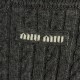2025FW Knit MIU MIU Miu Miu Increases fashion High quality materials for outstanding attention 2025FW Knit MIU MIU Miu Miu Increases fashion High quality materials for outstanding attention
