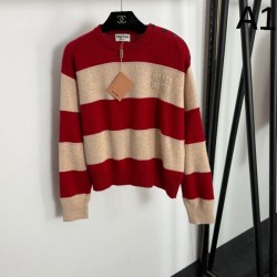 2025FW Knit MIU MIU Miu Miu Classic Popular Street Style New