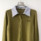 2025FW Long Sleeve Cardigan MIU MIU Miu Miu Loves fashionable girls New product with a luxurious feel 2025FW Long Sleeve Cardigan MIU MIU Miu Miu Loves fashionable girls New product with a luxurious feel