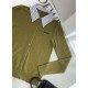2025FW Long Sleeve Cardigan MIU MIU Miu Miu Loves fashionable girls New product with a luxurious feel 2025FW Long Sleeve Cardigan MIU MIU Miu Miu Loves fashionable girls New product with a luxurious feel