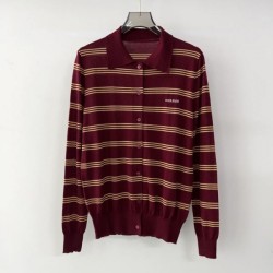2025FW Long Sleeve Top MIU MIU Miu Celebrity Lover Popular Essential Item