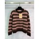 MIU MIU Pullover knit 2025 Fall/Winter new item Charming trendy style MIU MIU Pullover knit 2025 Fall/Winter new item Charming trendy style