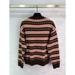 MIU MIU Pullover knit 2025 Fall/Winter new item Charming trendy style