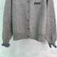 MIU MIU Long sleeve cardigan 2025 fall/winter new item A must-see item for those with high fashion sense MIU MIU Long sleeve cardigan 2025 fall/winter new item A must-see item for those with high fashion sense