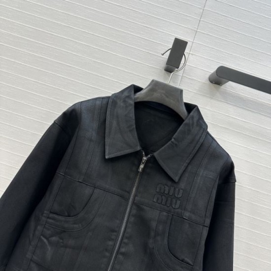MIU MIU Miu Miu Jacket New Autumn/Winter 2025 This year's must-buy latest model MIU MIU Miu Miu Jacket New Autumn/Winter 2025 This year's must-buy latest model