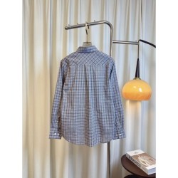 MIU MIU Long Sleeve Shirt 2025 Fall/Winter New Arrivals New Items on Sale at the Lowest Price