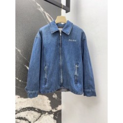 MIU MIU Jacket 2025 Fall/Winter New Item Perfectly compatible and definitely recommended