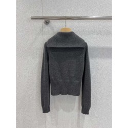 MIU MIU Knit Sweater 2025 Fall/Winter New Item This season's attention-grabbing item highlights the brand's charm