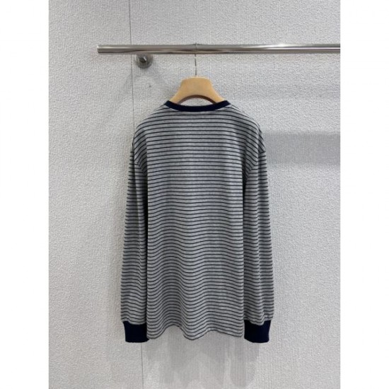 MIU MIU Long Sleeve T-Shirt 2025 New Autumn/Winter New T-shirt that is sure to be the latest trend MIU MIU Long Sleeve T-Shirt 2025 New Autumn/Winter New T-shirt that is sure to be the latest trend