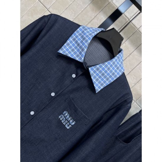 MIU MIU Setup 2025 New Autumn/Winter Autumn Must-have Brand New Coordination MIU MIU Setup 2025 New Autumn/Winter Autumn Must-have Brand New Coordination