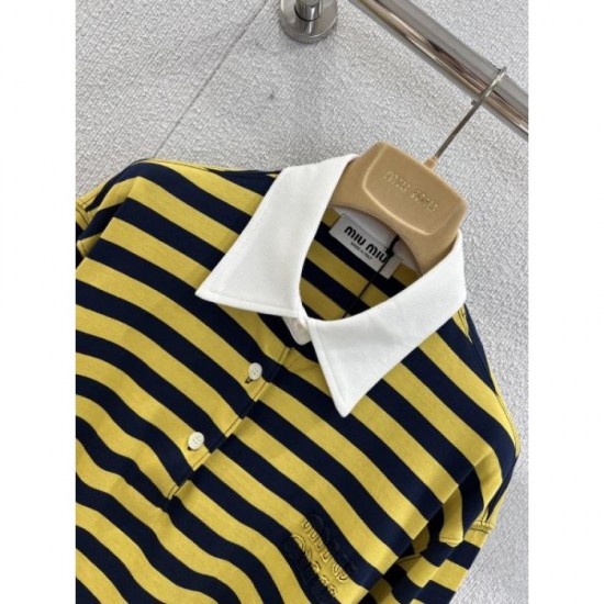 MIU MIU Long Sleeve T-shirt 2025 New Autumn/Winter Outstanding Brand Print Design MIU MIU Long Sleeve T-shirt 2025 New Autumn/Winter Outstanding Brand Print Design