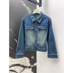 MONCLER Denim Jacket 2025 Fall/Winter New Latest Brand Popular Outerwear