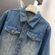 MONCLER Denim Jacket 2025 Fall/Winter New Latest Brand Popular Outerwear MONCLER Denim Jacket 2025 Fall/Winter New Latest Brand Popular Outerwear