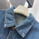 MONCLER Denim Jacket 2025 Fall/Winter New Latest Brand Popular Outerwear MONCLER Denim Jacket 2025 Fall/Winter New Latest Brand Popular Outerwear