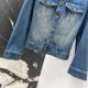 MONCLER Denim Jacket 2025 Fall/Winter New Latest Brand Popular Outerwear MONCLER Denim Jacket 2025 Fall/Winter New Latest Brand Popular Outerwear
