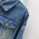 MONCLER Denim Jacket 2025 Fall/Winter New Latest Brand Popular Outerwear MONCLER Denim Jacket 2025 Fall/Winter New Latest Brand Popular Outerwear