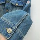 MONCLER Denim Jacket 2025 Fall/Winter New Latest Brand Popular Outerwear MONCLER Denim Jacket 2025 Fall/Winter New Latest Brand Popular Outerwear