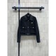 PRADA denim jacket 2025 new fall/winter simple design that can be mixed and matched PRADA denim jacket 2025 new fall/winter simple design that can be mixed and matched