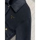 PRADA denim jacket 2025 new fall/winter simple design that can be mixed and matched PRADA denim jacket 2025 new fall/winter simple design that can be mixed and matched