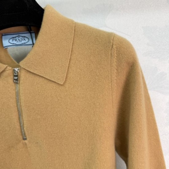 PRADA knit long sleeve 2025 new fall/winter knit tops that are popular this season PRADA knit long sleeve 2025 new fall/winter knit tops that are popular this season