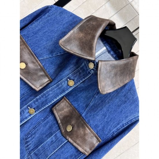 PRADA Denim Jacket 2025 Fall/Winter New Model, Full of Fashionable Latest Model PRADA Denim Jacket 2025 Fall/Winter New Model, Full of Fashionable Latest Model