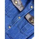 PRADA Denim Jacket 2025 Fall/Winter New Model, Full of Fashionable Latest Model PRADA Denim Jacket 2025 Fall/Winter New Model, Full of Fashionable Latest Model