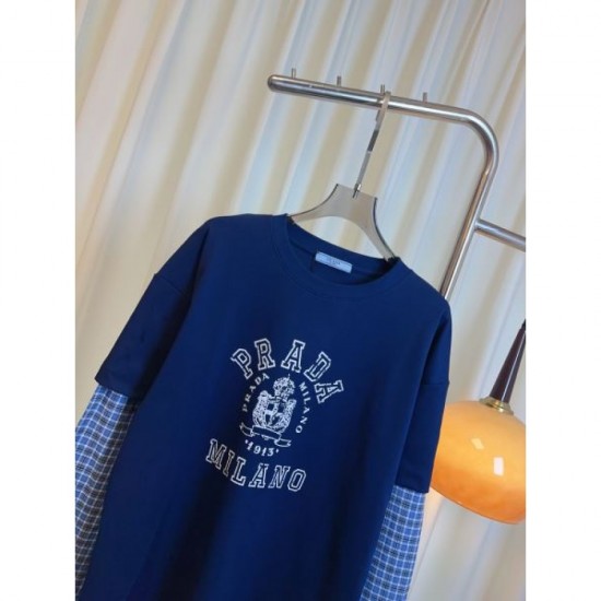 PRADA Long Sleeve T-Shirt 2025 New Autumn/Winter Popular Popular Selling Item PRADA Long Sleeve T-Shirt 2025 New Autumn/Winter Popular Popular Selling Item
