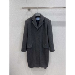 PRADA Prada Coat 2025 New Autumn/Winter A versatile coat that can be used for any occasion