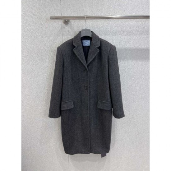 PRADA Prada Coat 2025 New Autumn/Winter A versatile coat that can be used for any occasion PRADA Prada Coat 2025 New Autumn/Winter A versatile coat that can be used for any occasion
