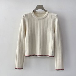 2025FW Long Sleeve Tops THOM BROWNE Autumn/Winter New Arrival Perfect for the Change of Seasons