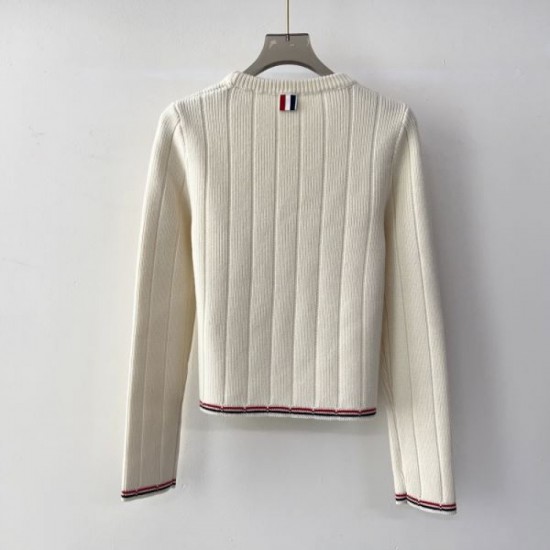 2025FW Long Sleeve Tops THOM BROWNE Autumn/Winter New Arrival Perfect for the Change of Seasons 2025FW Long Sleeve Tops THOM BROWNE Autumn/Winter New Arrival Perfect for the Change of Seasons