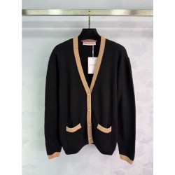 VALENTINO Knit Cardigan 2025 Fall/Winter New Popular Favorite Design
