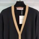 VALENTINO Knit Cardigan 2025 Fall/Winter New Popular Favorite Design VALENTINO Knit Cardigan 2025 Fall/Winter New Popular Favorite Design