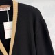 VALENTINO Knit Cardigan 2025 Fall/Winter New Popular Favorite Design VALENTINO Knit Cardigan 2025 Fall/Winter New Popular Favorite Design