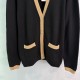 VALENTINO Knit Cardigan 2025 Fall/Winter New Popular Favorite Design VALENTINO Knit Cardigan 2025 Fall/Winter New Popular Favorite Design