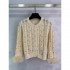 VALENTINO Knit Cardigan 2025 New Autumn/Winter Elegant cardigan that makes you look mature