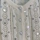 VALENTINO Knit Cardigan 2025 New Autumn/Winter Elegant cardigan that makes you look mature VALENTINO Knit Cardigan 2025 New Autumn/Winter Elegant cardigan that makes you look mature