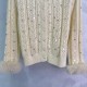 VALENTINO Knit Cardigan 2025 New Autumn/Winter Elegant cardigan that makes you look mature VALENTINO Knit Cardigan 2025 New Autumn/Winter Elegant cardigan that makes you look mature