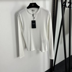 2025FW Long Sleeve T-shirt YSL Yves Saint Laurent Limited Pre-Sale New Product with Luxury