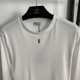 2025FW Long Sleeve T-shirt YSL Yves Saint Laurent Limited Pre-Sale New Product with Luxury 2025FW Long Sleeve T-shirt YSL Yves Saint Laurent Limited Pre-Sale New Product with Luxury