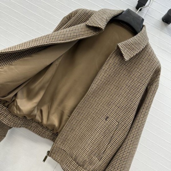 YSL Yves Saint Laurent Jacket 2025 New Autumn/Winter Classic outerwear that is easy to incorporate YSL Yves Saint Laurent Jacket 2025 New Autumn/Winter Classic outerwear that is easy to incorporate