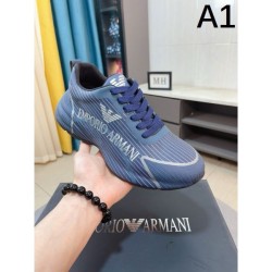 ARMANI 2025SS The cutting edge of fashion! Men's sneakers