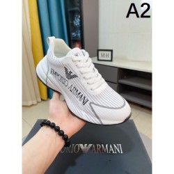 ARMANI 2025SS The cutting edge of fashion! Men's sneakers