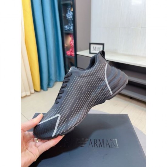 ARMANI 2025SS The cutting edge of fashion! Men's sneakers ARMANI 2025SS The cutting edge of fashion! Men's sneakers