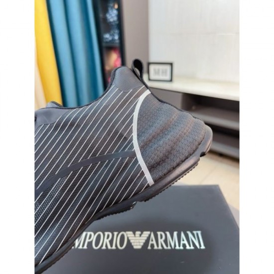 ARMANI 2025SS The cutting edge of fashion! Men's sneakers ARMANI 2025SS The cutting edge of fashion! Men's sneakers