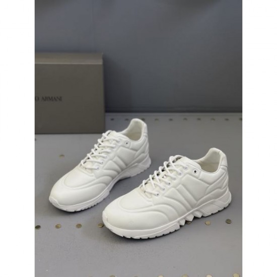 ARMANI 2025SS Men's sneakers aiming to become an advanced fashionist ARMANI 2025SS Men's sneakers aiming to become an advanced fashionist