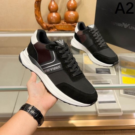 2025SS Sneakers ARMANI A versatile sneaker that can be worn in a balanced way 2025SS Sneakers ARMANI A versatile sneaker that can be worn in a balanced way